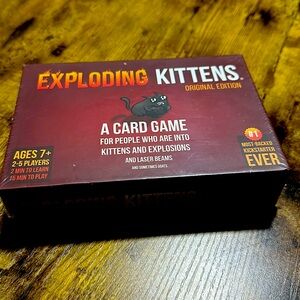 Exploding Kittens Card Game Original Addition